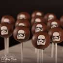 Stormtrooper cakepops detail - star wars