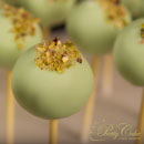 cake pops pistaches détail