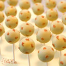 Cake pops léopard