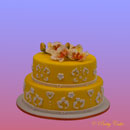orchids cake