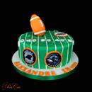 American Football cake