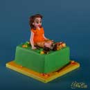 Nordic walking cake