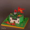 Knight cake