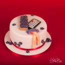 violet cake