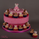 Hello Kitty cupcakes