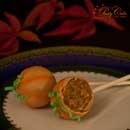 Halloween cake pops - lemon